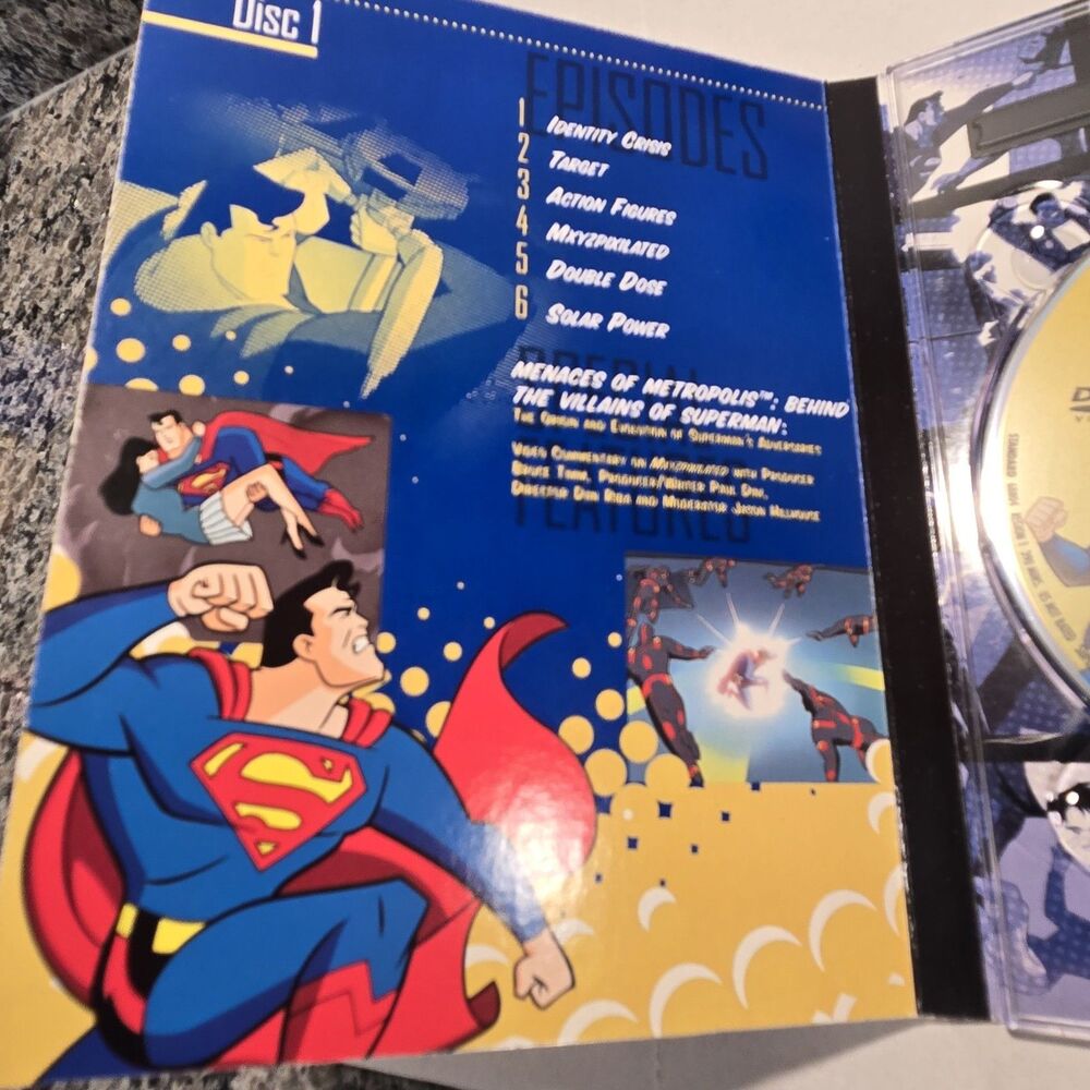 Superman: The Animated Series - DVD Set Volumes 1, 2, & 3 (DC Comics Classic) - Picture 15 of 16